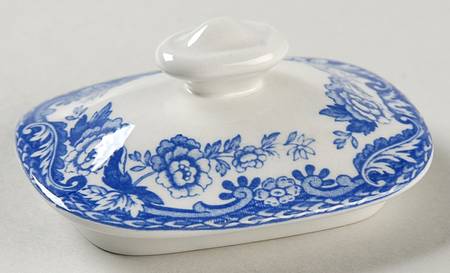 Delamere Blue Lid for Sugar Bowl