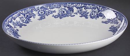 Delamere Blue 11" Pasta Serving Bowl