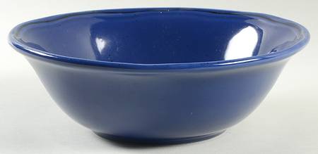 Cannes Blue 10" Round Vegetable Bowl
