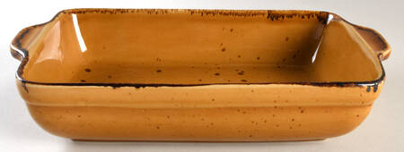 Cannes Gold 13"  Rectangular Baker