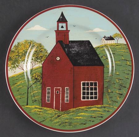 Country Life Salad Plate
