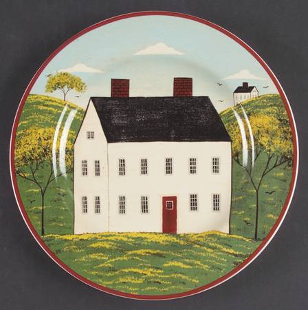 Country Life Salad Plate