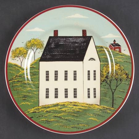 Country Life Salad Plate