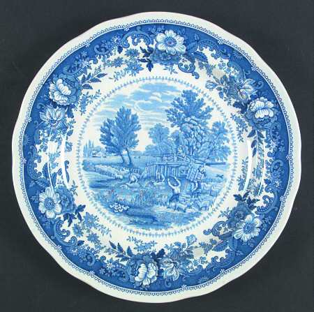Williamsburg Country Scenes Dinner Plate
