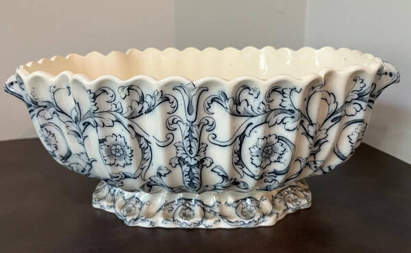 Rome Blue Gray Tureen No Lid