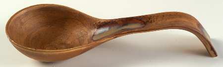 Splash Brown Spoon Rest/Holder (Holds 1 Spoon) by Sango