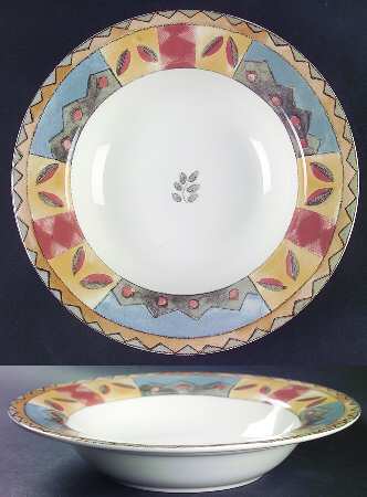 Coffee Shoppe Rim Soup Bowl