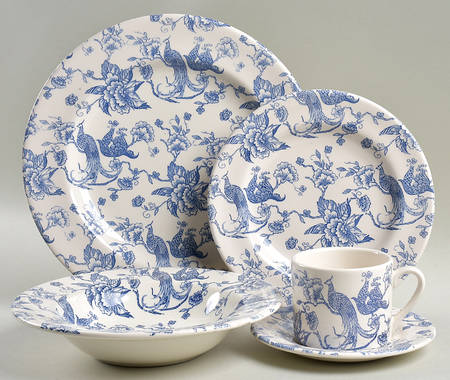 Bird of Paradise 5 Piece Place Setting