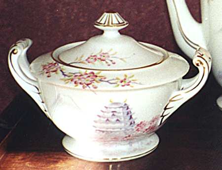 SAN55 Sugar Bowl & Lid