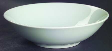 Luna Ocean (White W Light Blue Tint) Coupe Soup Bowl