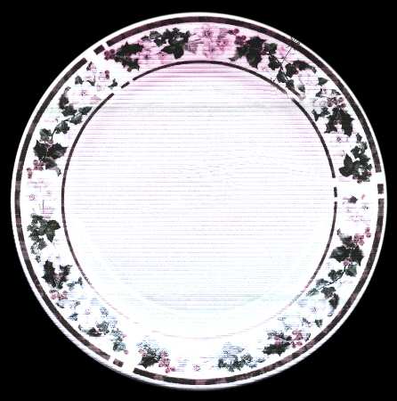 Holly Salad Plate