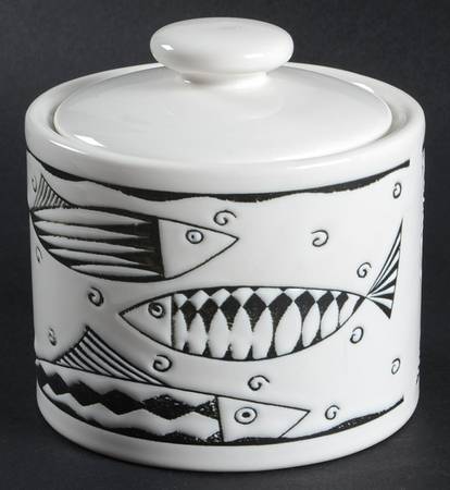 Oceana Sugar Bowl & Lid