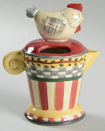 Twelve Days of Christmas (Cream Back) Figural Creamer
