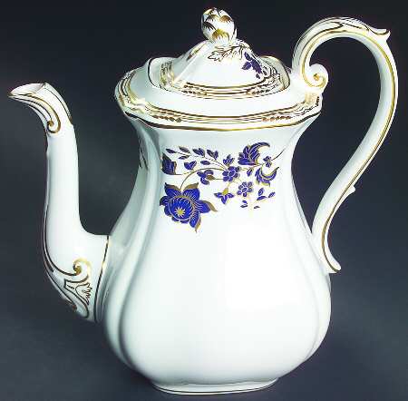 Pennington Gold Coffee Pot & Lid