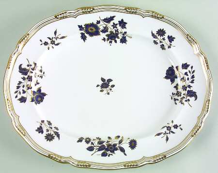 Pennington Gold 14" Oval Serving Platter