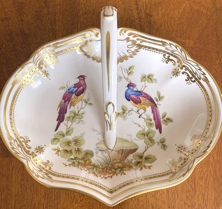Chelsea Bird (Raised Gold Dots) Lemon Dish