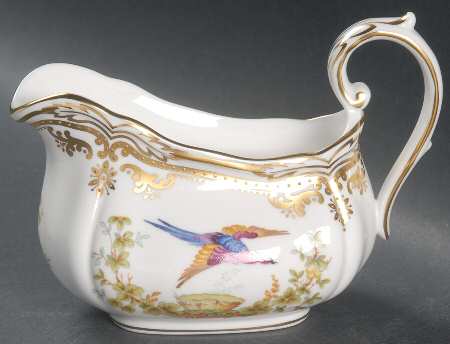 Chelsea Bird (Raised Gold Dots) Creamer