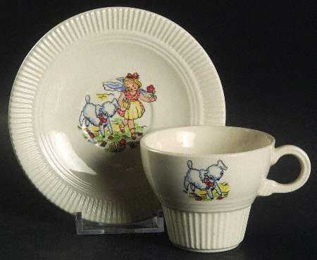 SLM193 Flat Demitasse Cup & Saucer Set