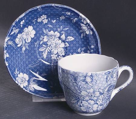 Penny Lane Honeywall Flat Cup & Saucer Set