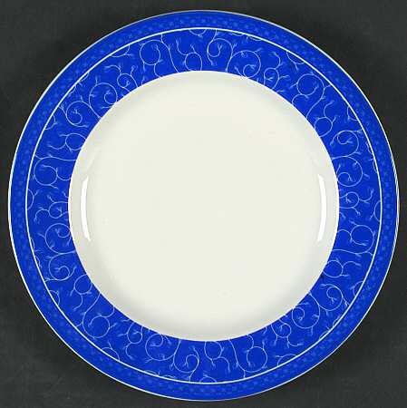 Penny Lane Leaf Band Salad Plate