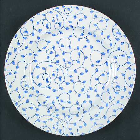 Penny Lane Leaf Band Service Plate (Charger)