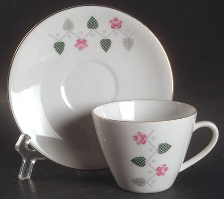 SLT202 Flat Cup & Saucer Set