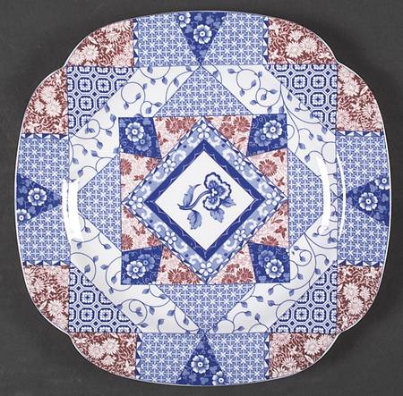 Penny Lane Accessories Square Luncheon Plate