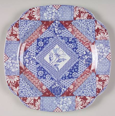 Penny Lane Accessories Square Luncheon Plate