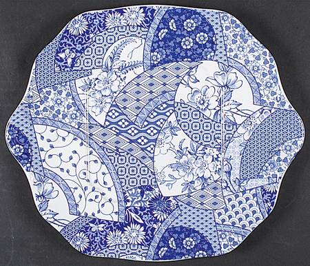 Penny Lane Accessories Square Handled Cake Plate