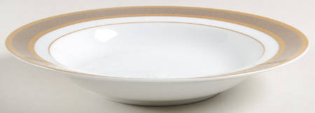 Tiara (Encrusted) Rim Soup Bowl