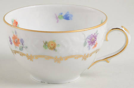 Bouquet Flat Demitasse Cup