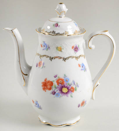 Bouquet Mini Coffee Pot & Lid