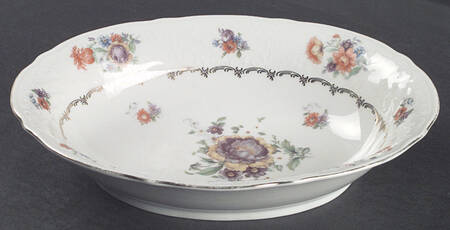 Bouquet 9" Oval Vegetable Bowl
