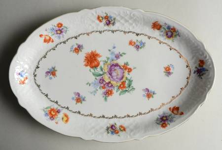 Bouquet 12" Oval Serving Platter