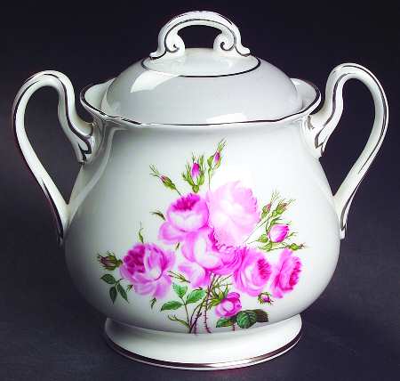 Bridesmaid Sugar Bowl & Lid