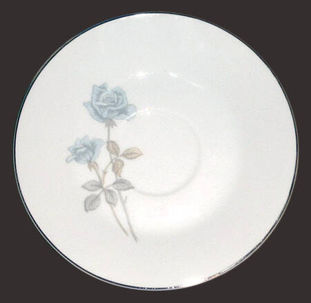 Misty Blue Saucer