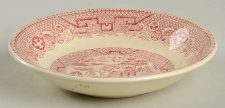 Willow Red Fruit/Dessert (Sauce) Bowl