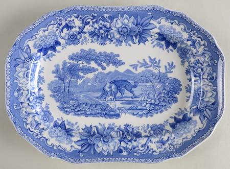 Traditions Series 10" Oval Tray