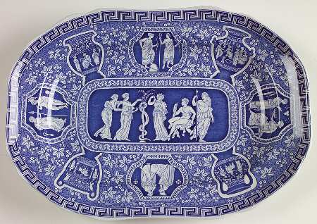Traditions Series 10" Oval Tray