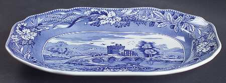 Traditions Series 10" Oval Tray