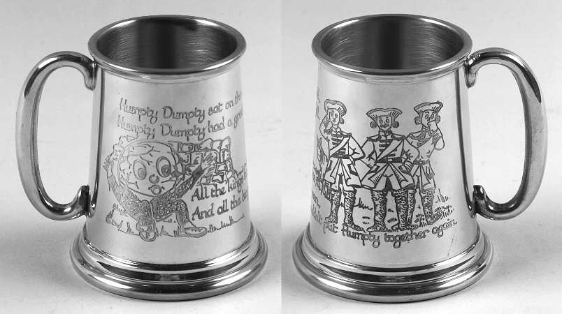 Pewter Hollowware Baby Cup