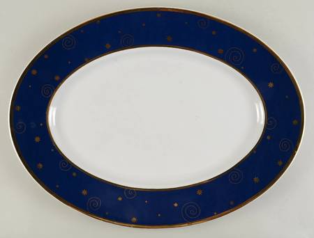 Star Light 21" Oval Serving Platter