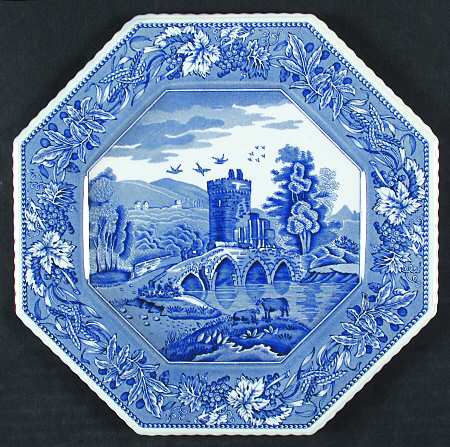 Sutherland Octagonal Luncheon Plate by Spode