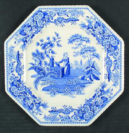 Sutherland Octagonal Luncheon Plate by Spode