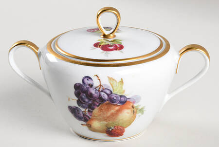 Orchard (Smooth, Coupe) Sugar Bowl & Lid