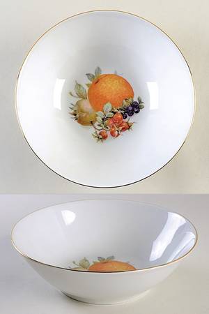 Orchard (Smooth, Coupe) 9" Round Vegetable Bowl