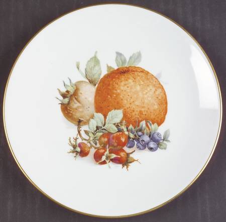 Orchard (Smooth, Coupe) Salad Plate