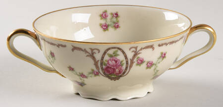 SCL39 Footed Cream Soup Bowl