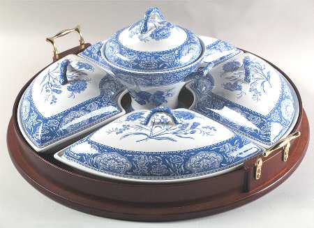 Signature Collection 11 Pc Canterbury Set (Cvrd Sides, Center & Tray)