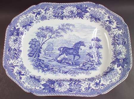 Signature Collection 20" Oval Platter with Well